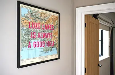 Cow Shed - Luxe Lakes Is Always A Good Idea Poster