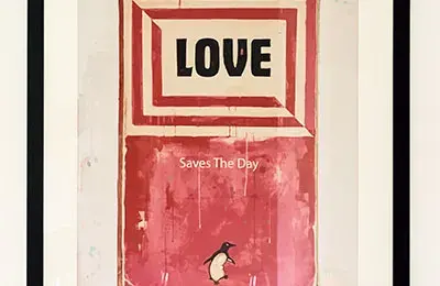 Cow Shed - Love Poster